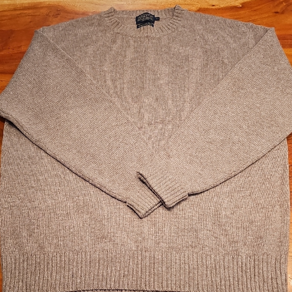 Pendleton Taupe Crewneck Sweater